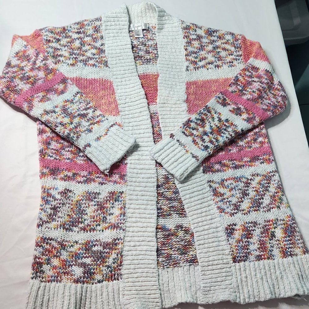 CJ Banks 1X Multi Pink Cardigan
Lot F